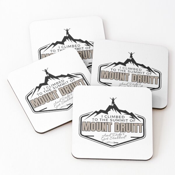 Item preview, I CLIMBED MT. DRUITT - black print designed and sold by Simontology.