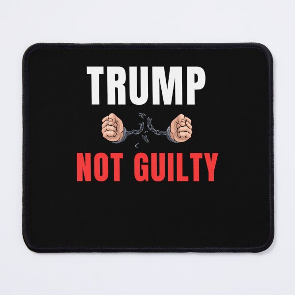 Item preview, TRUMP NOT GUILTY designed and sold by ClothesRevolut.