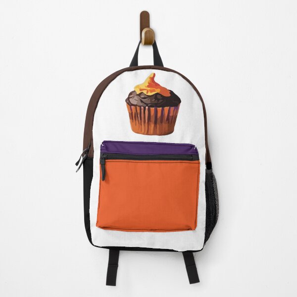 Item preview, Chocolate cupcake with orange whipped cream on designed and sold by CrazySweets.