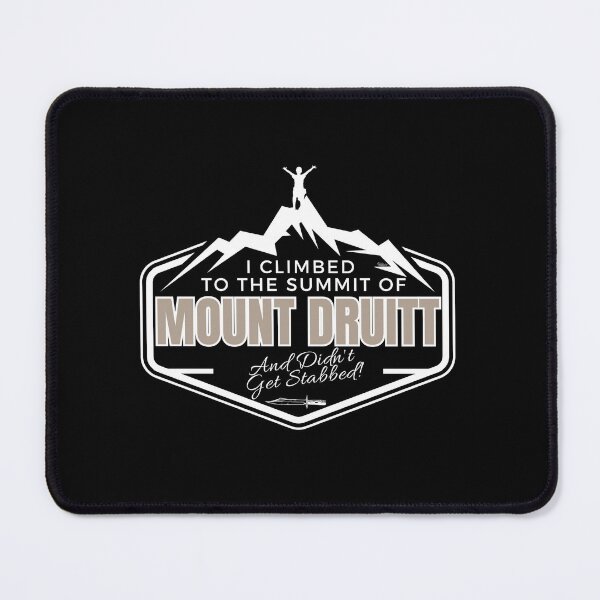 Item preview, I CLIMBED MT. DRUITT - white print designed and sold by Simontology.