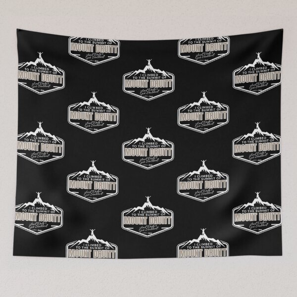 Item preview, I CLIMBED MT. DRUITT - white print designed and sold by Simontology.