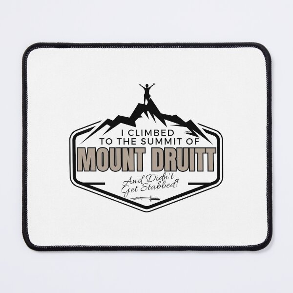 Item preview, I CLIMBED MT. DRUITT - black print designed and sold by Simontology.