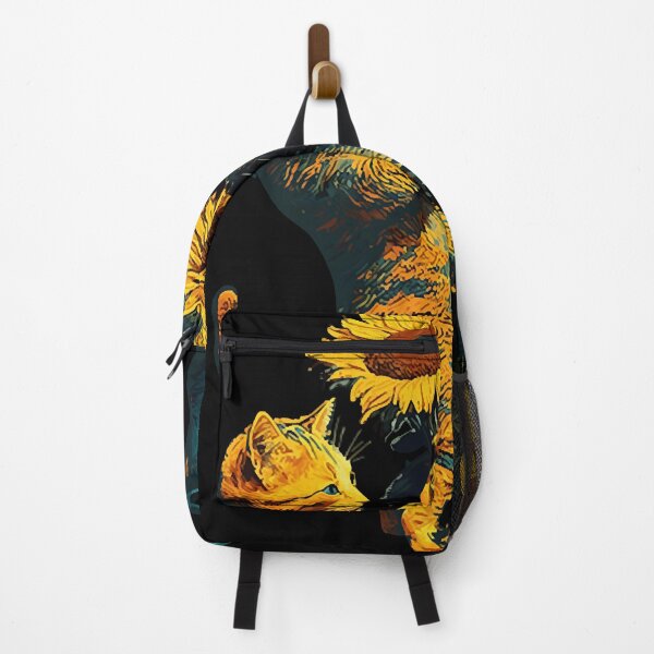 Item preview, Starry Night Inspired Cat Gifts Funny Cat designed and sold by OnaConnelly.