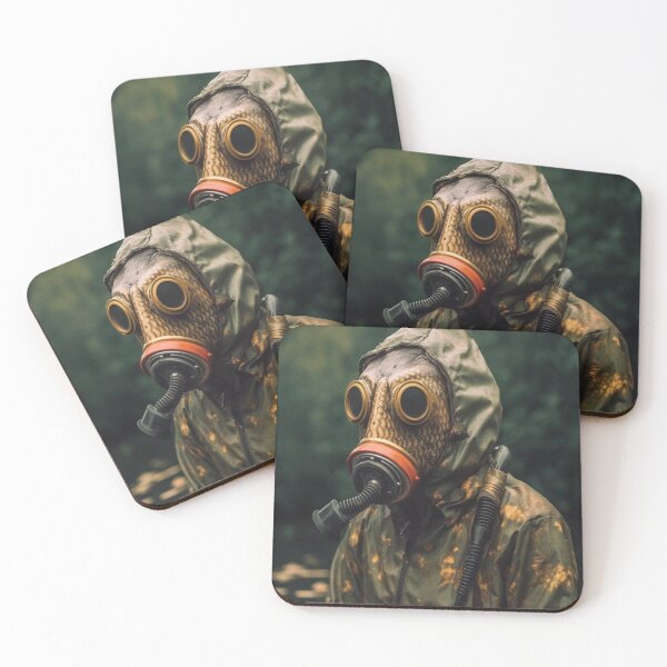 Item preview, Beneath the Surface Shift: Humanization of Fish Following Chemical Exposure designed and sold by EnigmaEra.