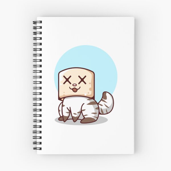 Item preview, A Small Cat Wearing a Marshmello Mask   designed and sold by andhew.