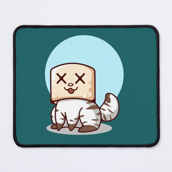 Item preview, A Small Cat Wearing a Marshmello Mask designed and sold by andhew.