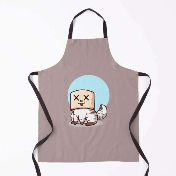 Item preview, A Small Cat Wearing a Marshmello Mask   designed and sold by andhew.