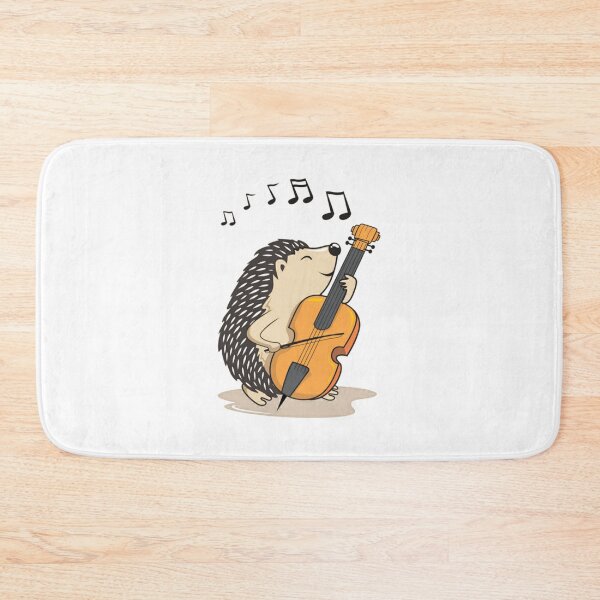 Item preview, Funny Hedgehog playing the violin   designed and sold by andhew.