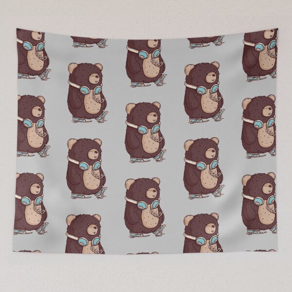 Item preview, music bear transparent    designed and sold by andhew.