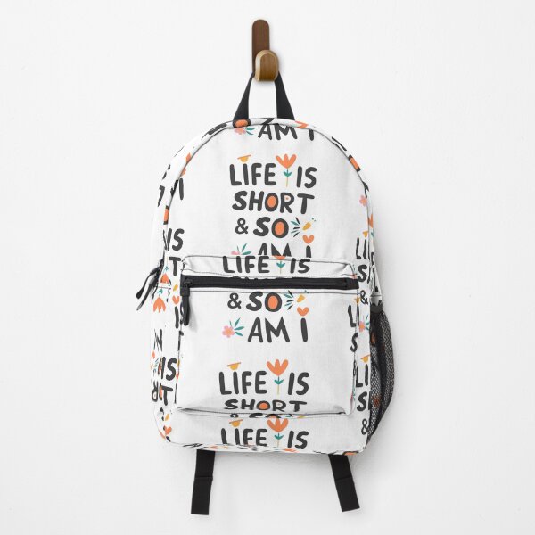 Item preview, life is short and so am i designed and sold by sabily.
