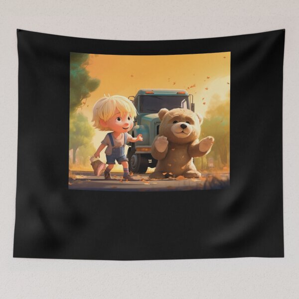Item preview, cartoon trash truck designed and sold by ClothingKellen.