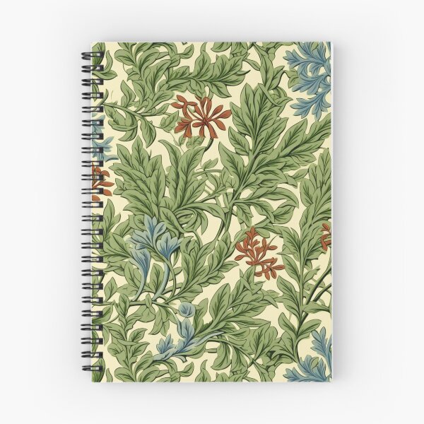 Item preview, Vintage 3D Green Leaves Pattern designed and sold by SmallDesignBarn.