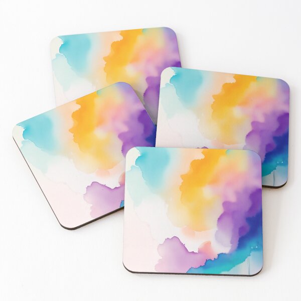 Aperçu de l'œuvre Creating Stunning Abstract Watercolor Paintings with Layered Transparency créée et vendue par CharmingChic.