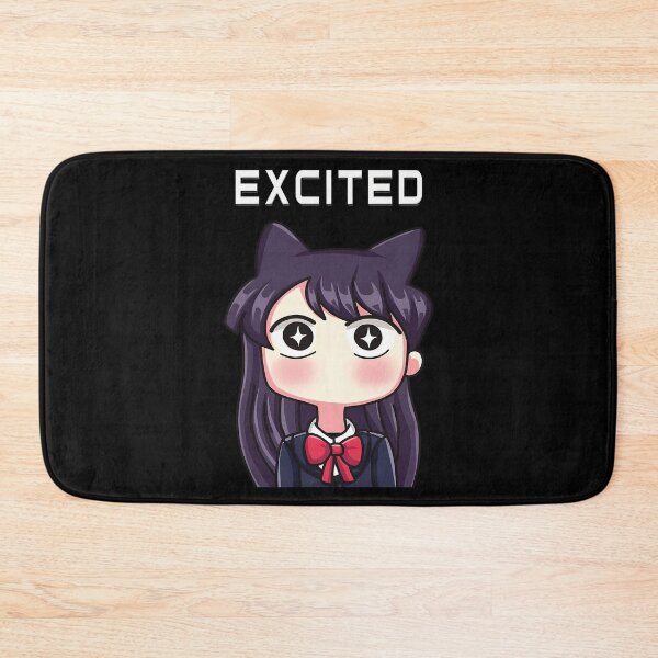 Item preview, Red Moon - Komi Can't Communicate Komi San Retro - Komi Shouko Excited designed and sold by WriliesSpears.