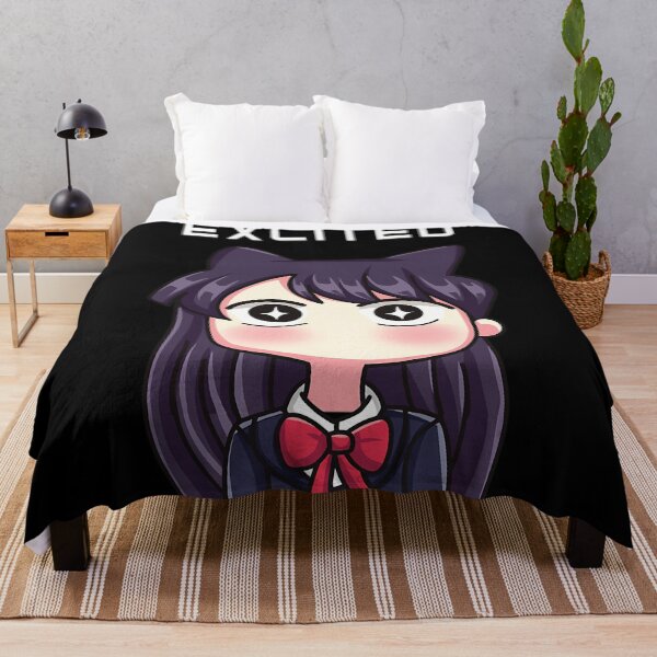 Item preview, Red Moon - Komi Can't Communicate Komi San Retro - Komi Shouko Excited designed and sold by WriliesSpears.