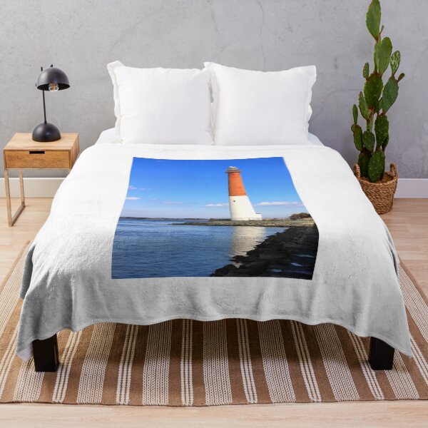 Item preview, Barnegat Lighthouse Standing Tall Overlooking the Barnegat Inlet designed and sold by BradKnorrArt.