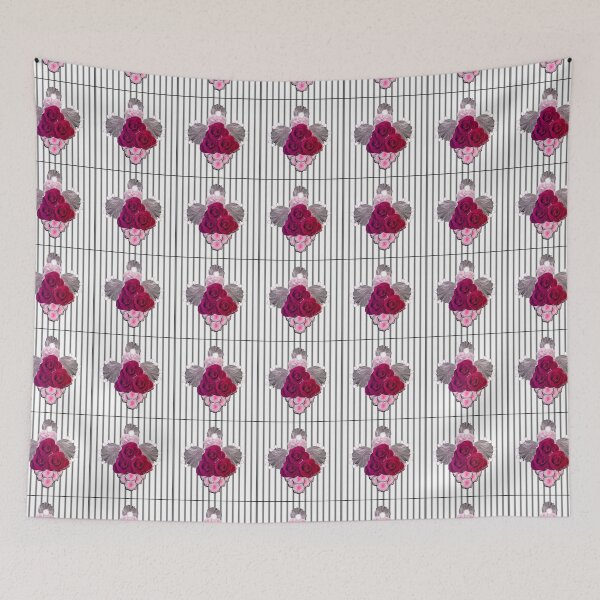 Item preview, Red floral  designed and sold by Red bubble Artist.