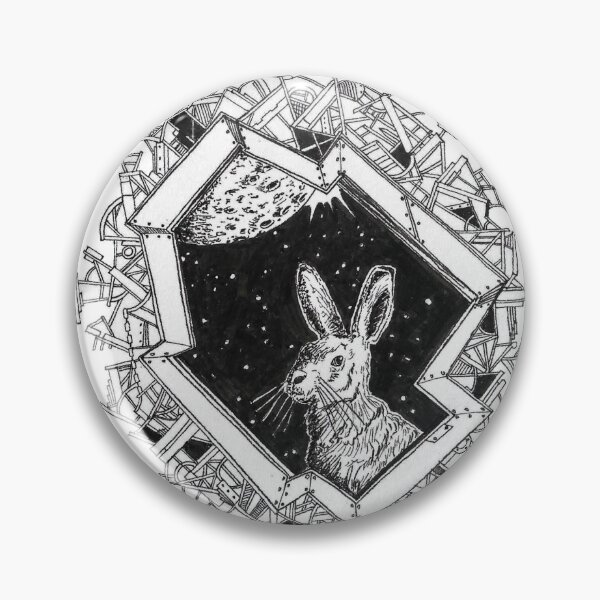 Item preview, The Outer Space Hare - Cosmic Intrigue – Hare at the Portcullis designed and sold by gumdropmeadowz.