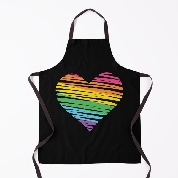 Item preview, LGBTQ Pride Month - Rainbow Heart designed and sold by SevenDotsDesign.