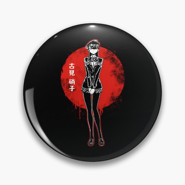 Item preview, Red Moon - Komi Can't Communicate Komi San Retro - Komi Shouko Excited designed and sold by WriliesSpears.