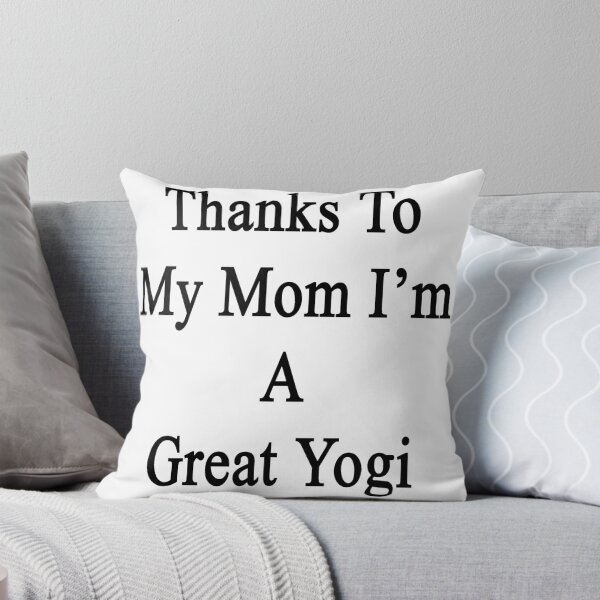 Aperçu de l'œuvre Thanks To My Mom I'm A Great Yogi créée et vendue par supernova23.