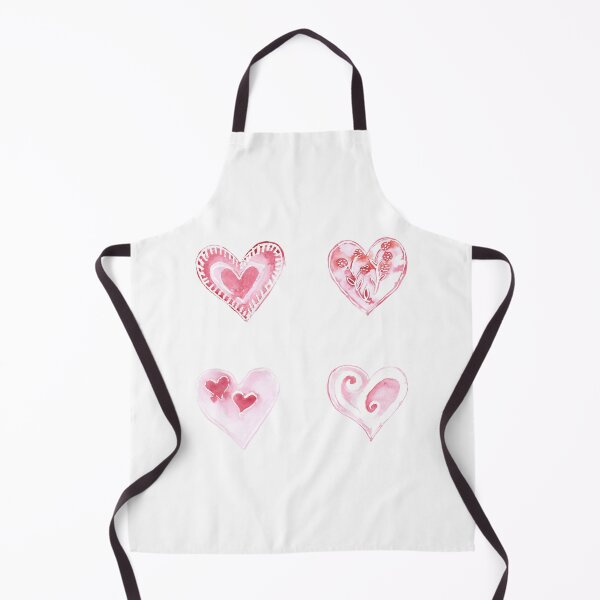 Item preview, Watercolor Hearts Set, Watercolor Texture designed and sold by graphic-genie.