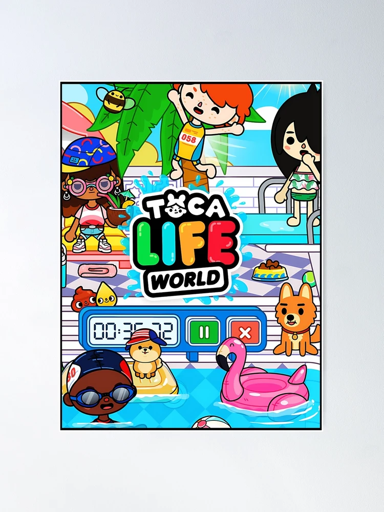Toca Life World - Toca Boca Poster for Sale by muikjerto