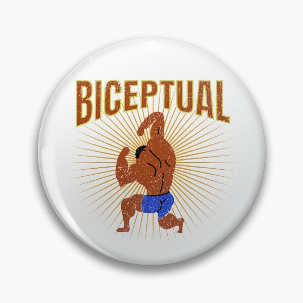 Item preview, Funny Biceptual Gym Guy designed and sold by CyberWindow.