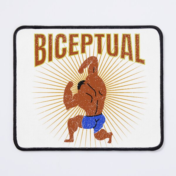 Item preview, Funny Biceptual Gym Guy designed and sold by CyberWindow.