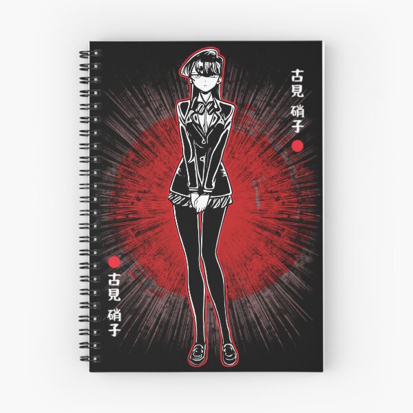 Item preview, Red Moon - Komi Can't Communicate Komi San Retro - Komi Shouko designed and sold by WriliesSpears.