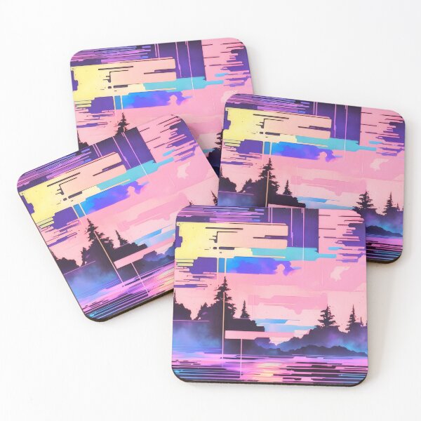Item preview, Retro Radiance: Neon Forest designed and sold by FocalFrenzy.