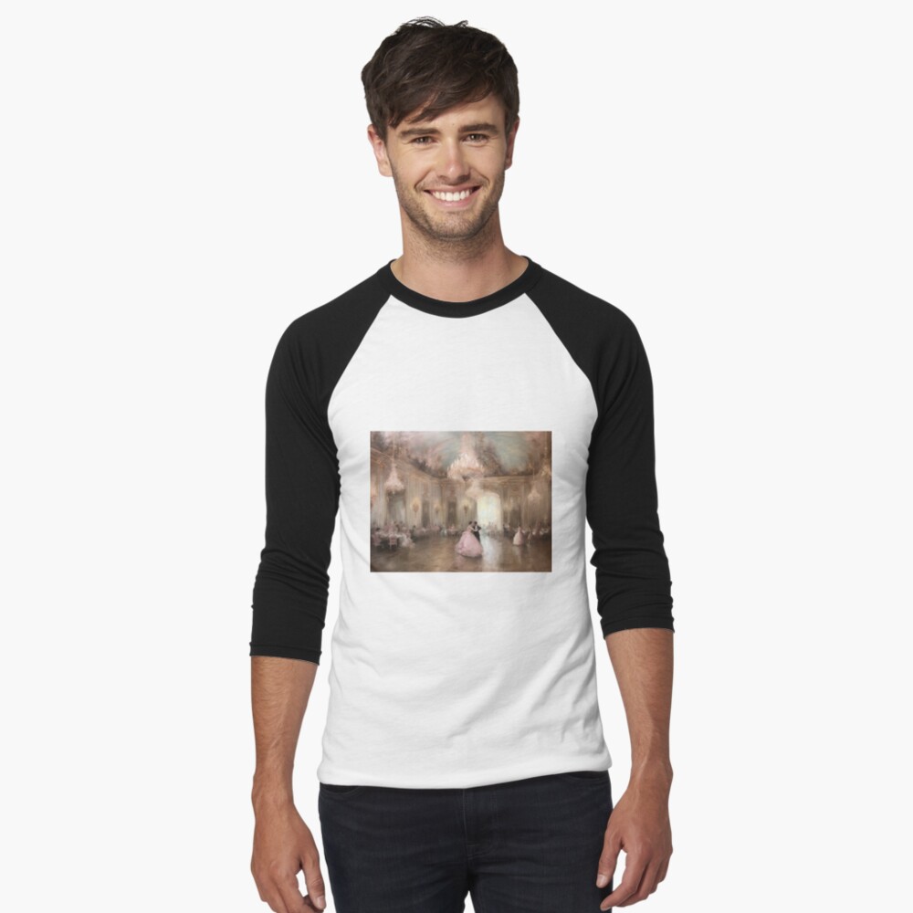 Item preview, Baseball ¾ Sleeve T-Shirt designed and sold by CoquetteArt.