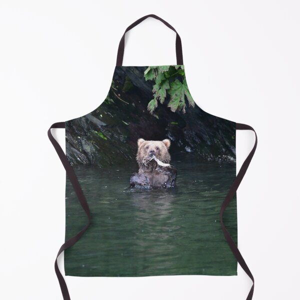Item preview, Kodiak Bear with fish designed and sold by EaglemasterArts.