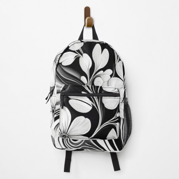Item preview, Black and White Floral Marble Design designed and sold by BirdsnStuff.