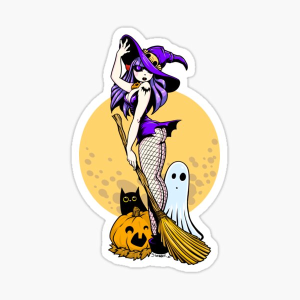 MOON WITCH Sticker