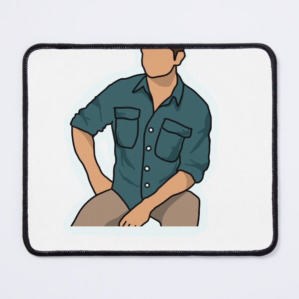 Item preview, Jeff Probst sitting designed and sold by BluebonnetBrush.