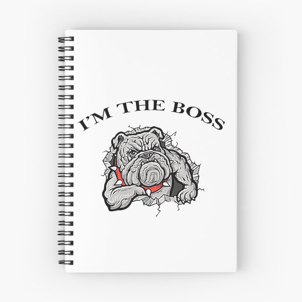 Item preview, I'm the boss (bulldog) designed and sold by Alecre.