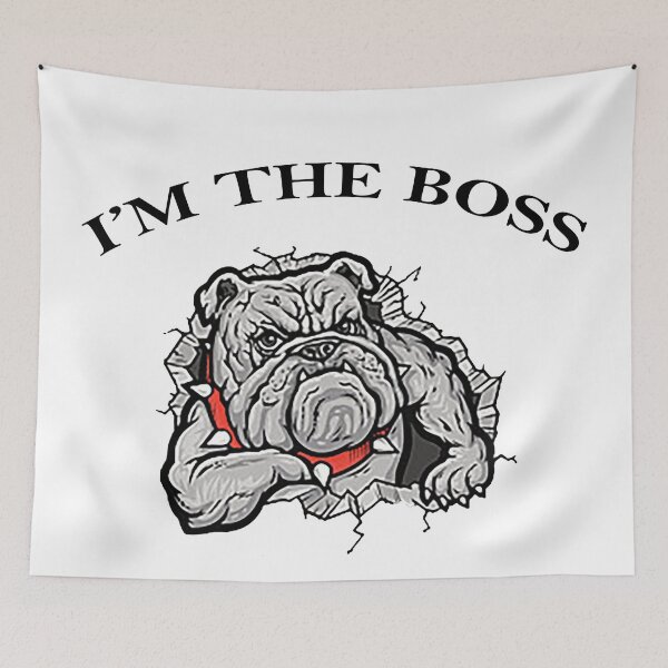 Item preview, I'm the boss (bulldog) designed and sold by Alecre.