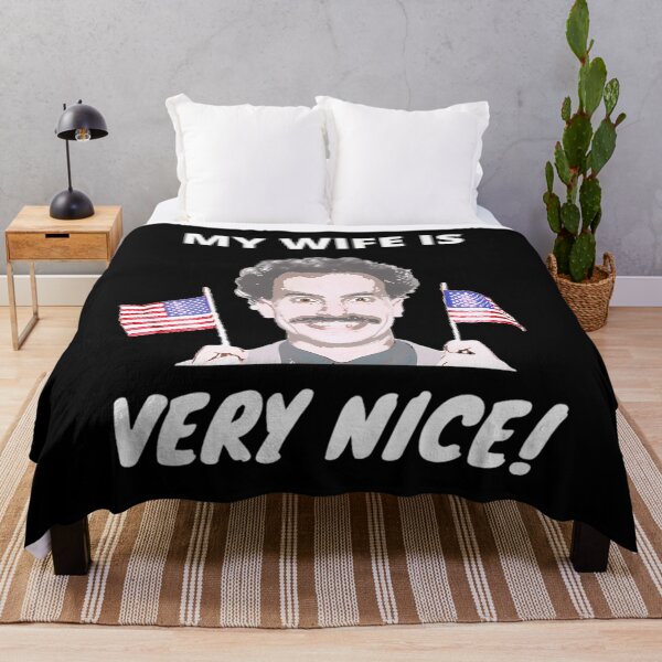 Item preview, Borat - My Wife Is Very Nice! designed and sold by CocoonsMarisol.