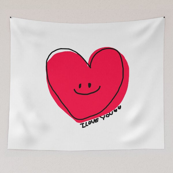 Item preview, 사랑해 heart designed and sold by ssimk.