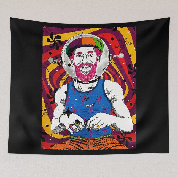 Item preview, Lee Scratch Perry Astronaut designed and sold by LuckyCalhoun.