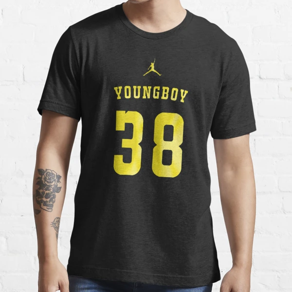 Nba Youngboy 38 Jersey Women Racerback Tank Tops