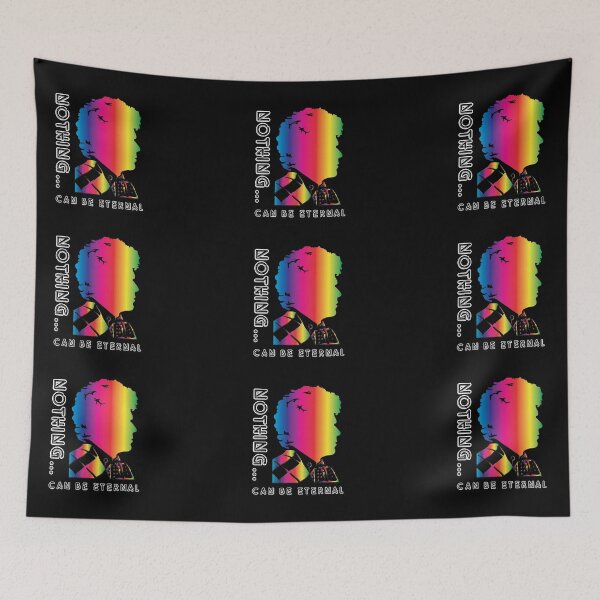 Item preview, 6th Doctor-"Nothing Can Be Eternal" (White text) designed and sold by StarkiteVizion.