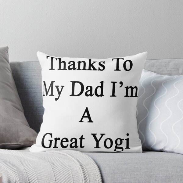 Aperçu de l'œuvre Thanks To My Dad I'm A Great Yogi créée et vendue par supernova23.