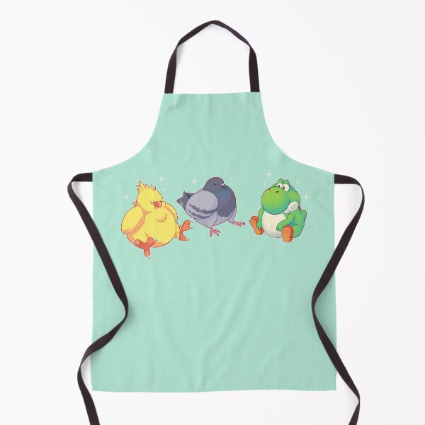 Artikelvorschau, Fetter Chocobo, fette Taube und fettes y0sh1 entworfen und verkauft von CuteBlueArt.