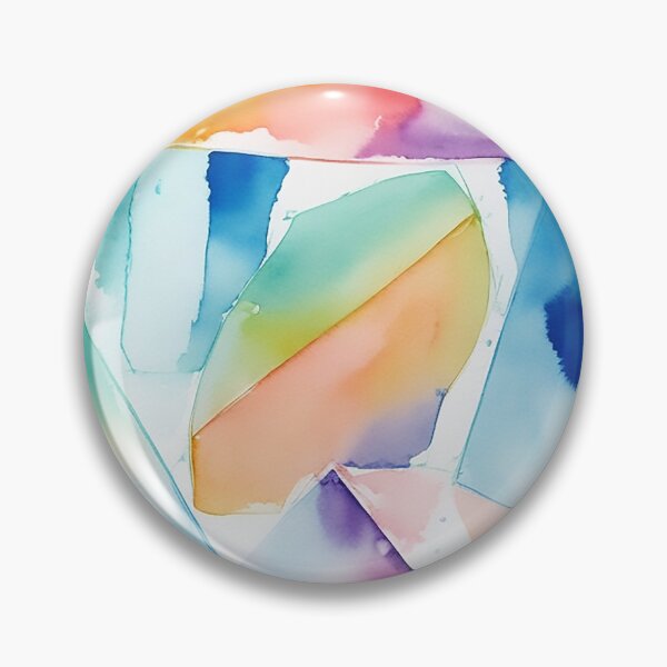 Artikelvorschau, Creating Abstract Watercolor Art: Blending Fluidity and Geometric Precision with Masking Tape entworfen und verkauft von CharmingChic.