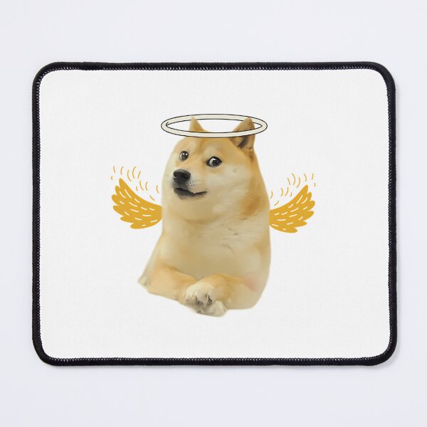Item preview, cheems - Rest in Peace Angel designed and sold by ChicArtlondon.