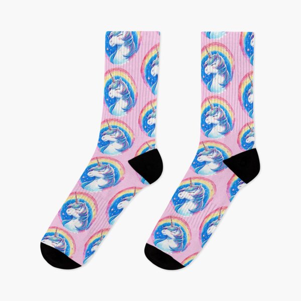 Item preview, Magical Unicorn with Rainbow designed and sold by By Nayla.