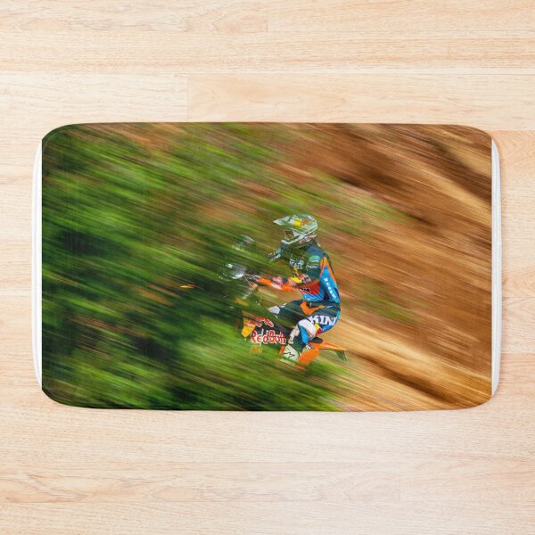 Item preview, A panning shot of a dirt bike MX racer going through the forest designed and sold by Pitlane Pixels.