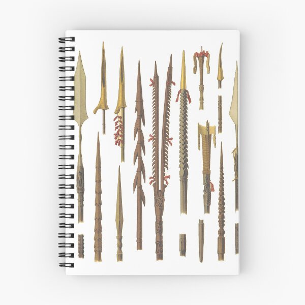 Item preview, African spears and weapons for fishing designed and sold by Historyforyou.